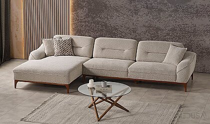 Medusa Home Mobilya - Sista Ceviz Relax Köşe Takımı