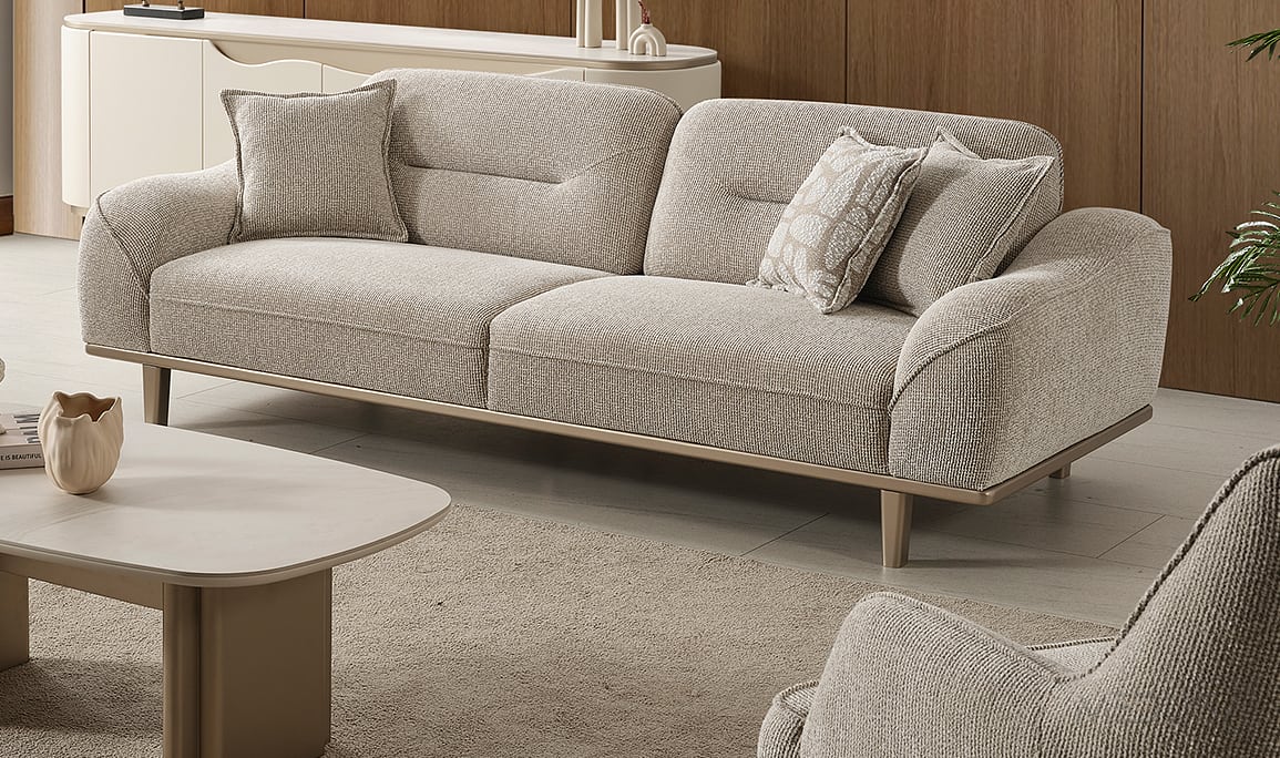 Medusa Home Mobilya - Sista Üçlü Koltuk