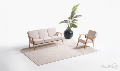 Medusa Home Mobilya - Skana Brown Koltuk Takımı