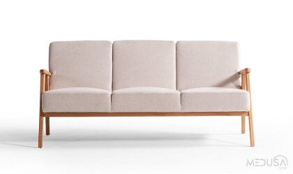 Medusa Home - Skana Brown Üçlü Koltuk Medusa Home - Skana Brown Üçlü Koltuk