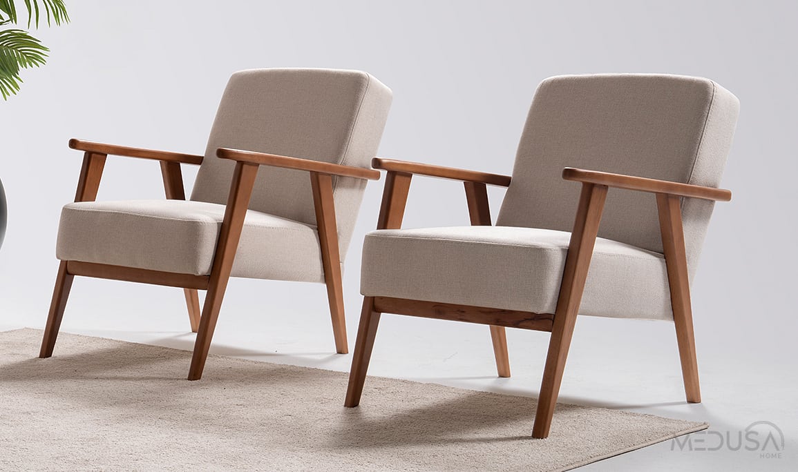 Medusa Home Mobilya - Skana Dark Berjer