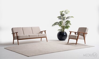 Medusa Home Mobilya - Skana Dark Koltuk Takımı