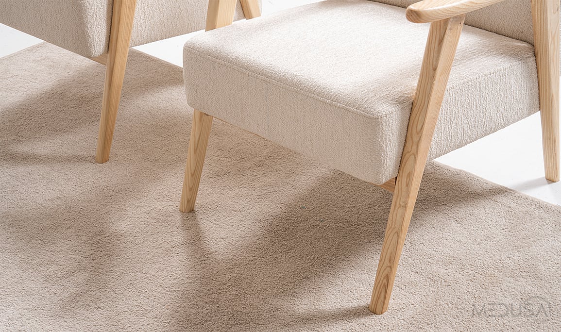 Medusa Home Mobilya - Skana White Berjer