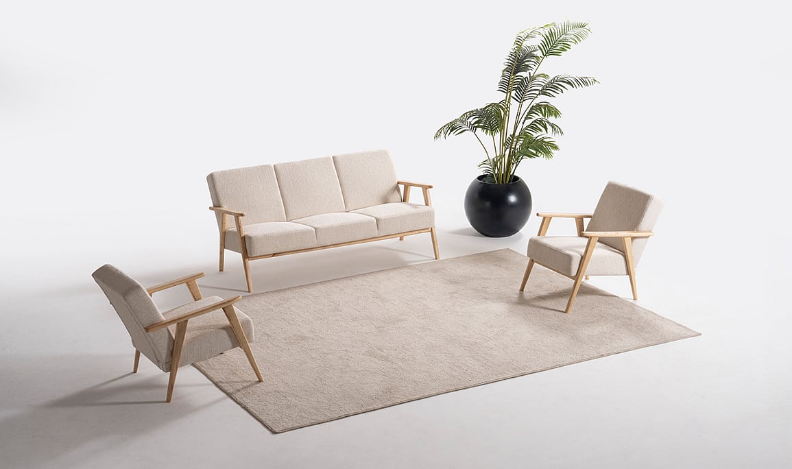 Medusa Home Mobilya - Skana White Koltuk Takımı