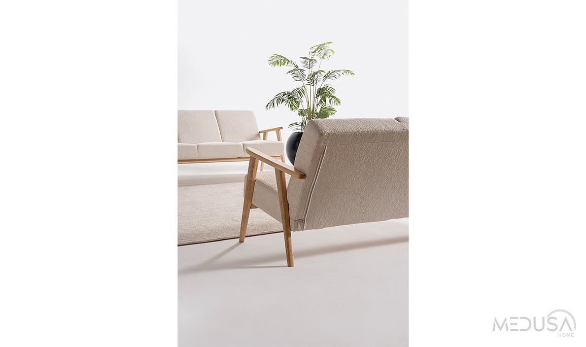 Medusa Home Mobilya - Skana White Koltuk Takımı