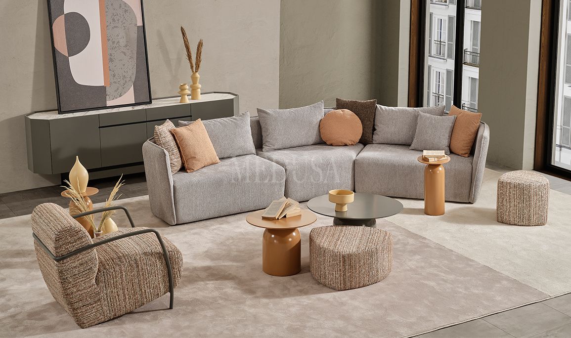 Medusa Home Mobilya - Slope Köşe Takımı Amorf