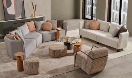 Medusa Home Mobilya - Slope Köşe Takımı Amorf