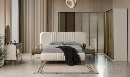 Medusa Home Mobilya - Smarter Köşe Yatak Odası