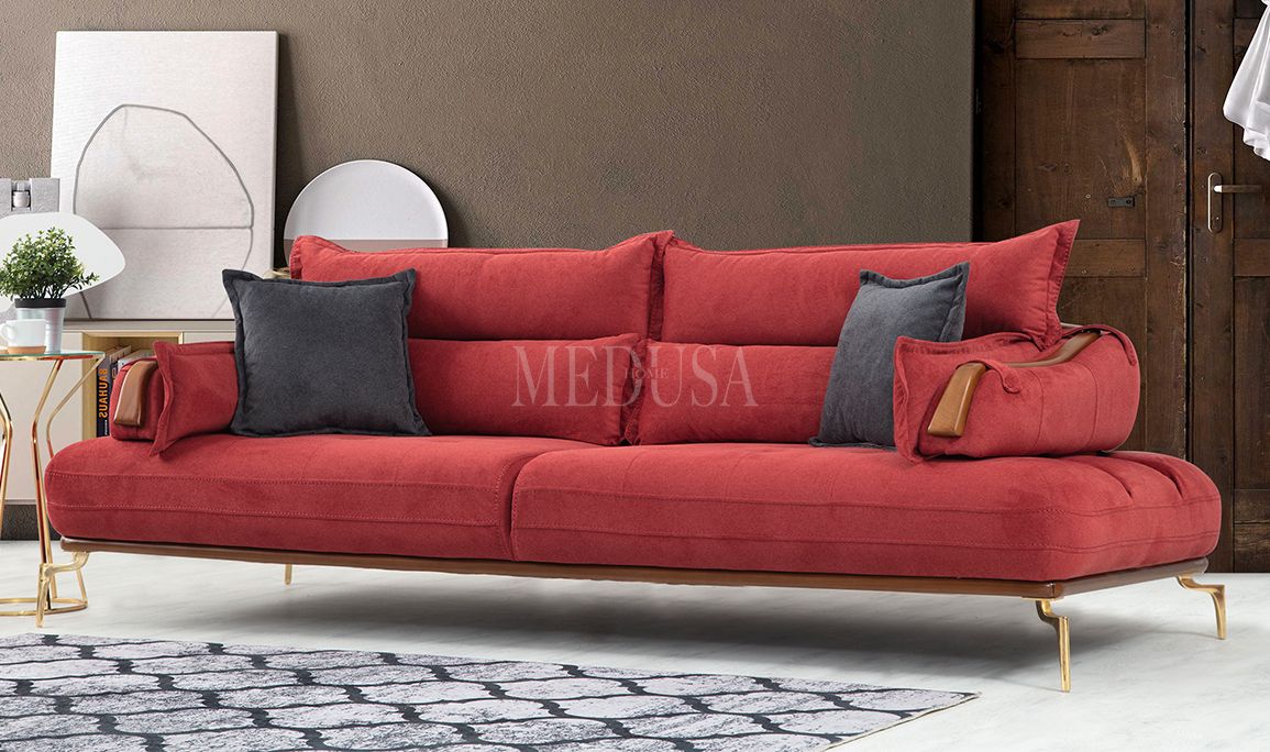 Medusa Home Mobilya - Sofia Üçlü Koltuk 01