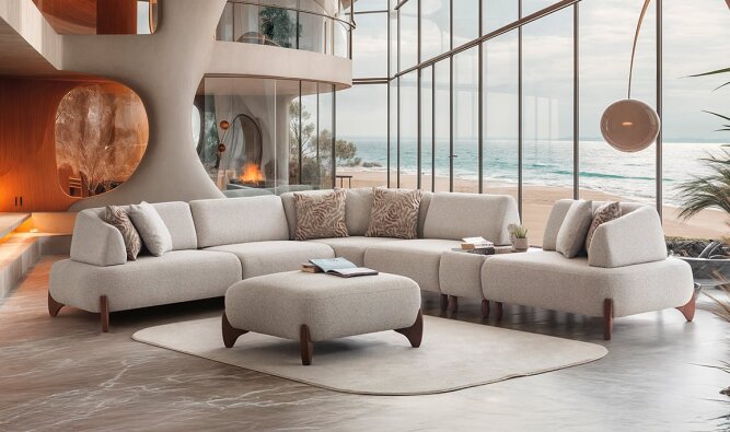 Medusa Home Mobilya - Soft Köşe Takımı - L Köşe Takımları