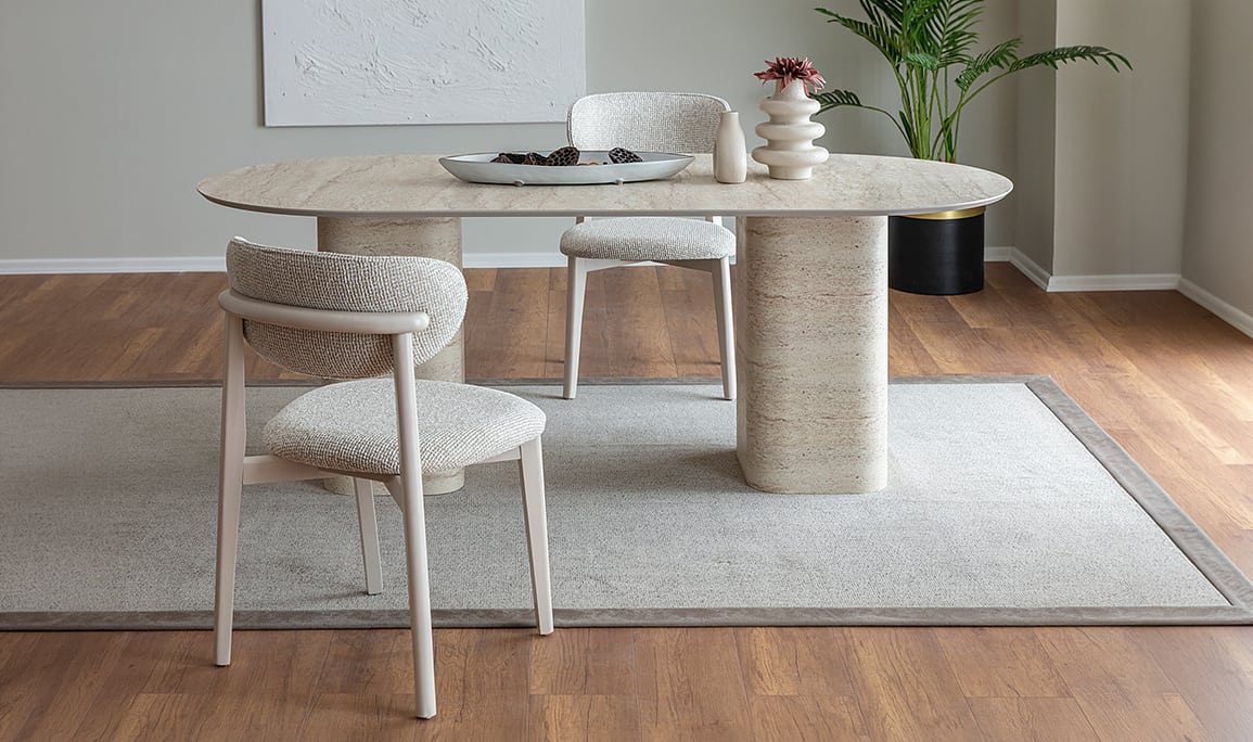 Medusa Home Mobilya - Soft Traverten Mutfak Masası