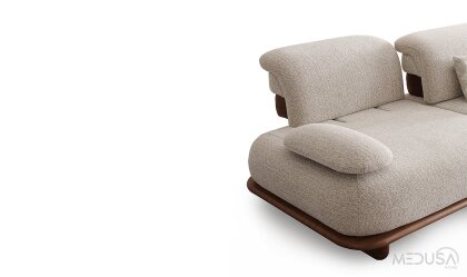 Medusa Home Mobilya - Sofya Üçlü Koltuk
