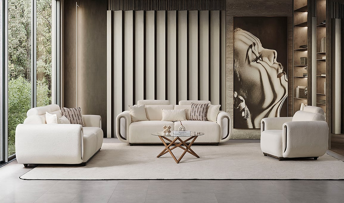 Medusa Home Mobilya - Soho Mermer Koltuk Takımı