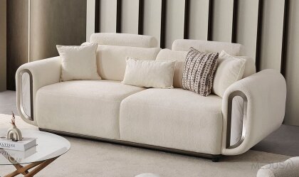 Medusa Home Mobilya - Soho Mermer Üçlü Koltuk