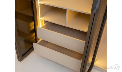 Medusa Home Mobilya - Solea Glass Yatak Odası