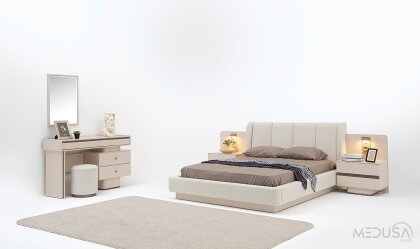 Medusa Home Mobilya - Solea Köşe Yatak Odası