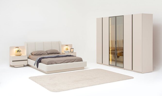 Medusa Home Mobilya - Solea Yatak Odası - Modern Yatak Odası