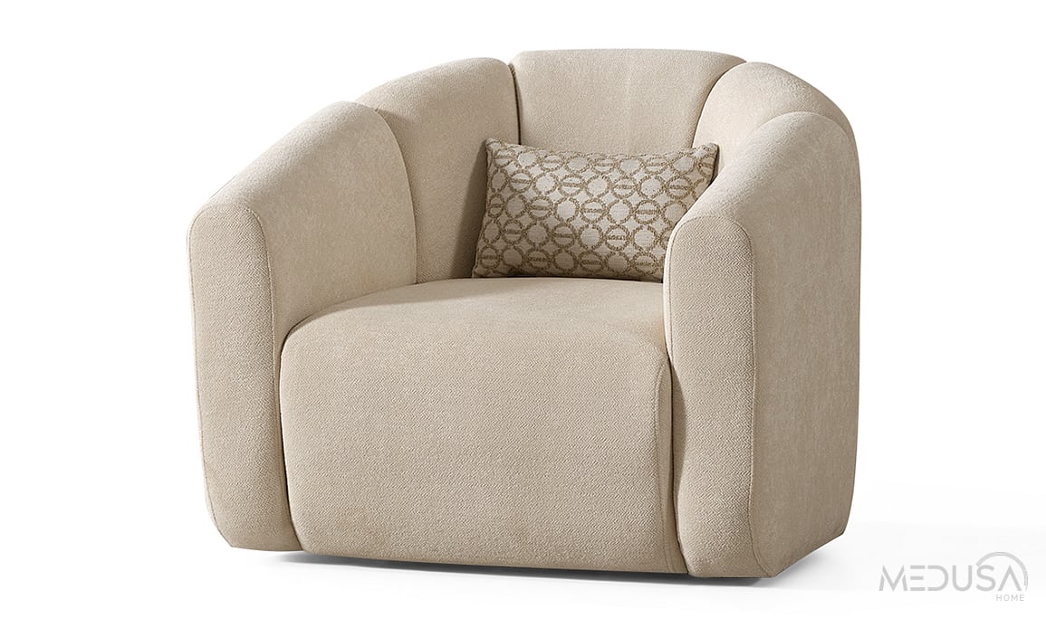 Medusa Home Mobilya - Solen Döner Berjer