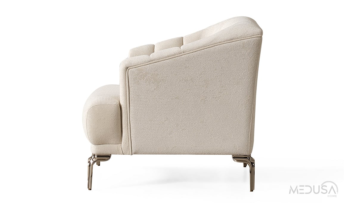 Medusa Home Mobilya - Solen Metal Berjer