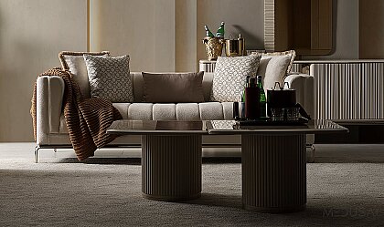 Medusa Home Mobilya - Solen Üçlü Koltuk