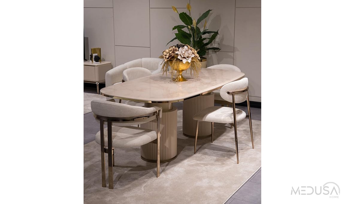 Medusa Home Mobilya - Solen Yemek Masası