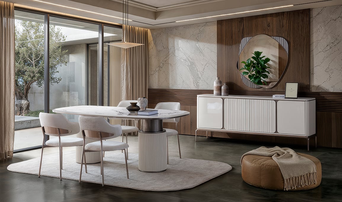 Medusa Home Mobilya - Solena Luxury Yemek Odası