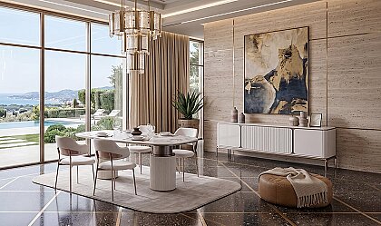 Medusa Home Mobilya - Solena Luxury Yemek Odası