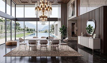 Medusa Home Mobilya - Solena Luxury Yemek Odası