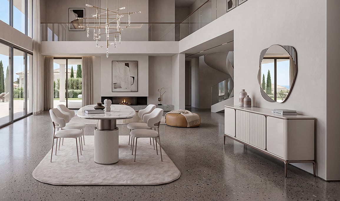Medusa Home Mobilya - Solena Luxury Yemek Odası