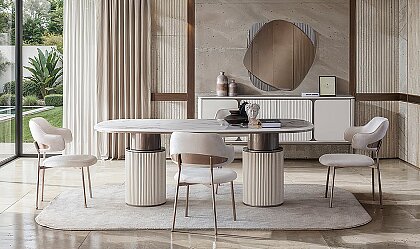 Medusa Home Mobilya - Solena Luxury Yemek Odası