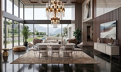 Medusa Home Mobilya - Solena Luxury Yemek Odası