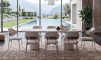 Medusa Home Mobilya - Solena Luxury Yemek Odası