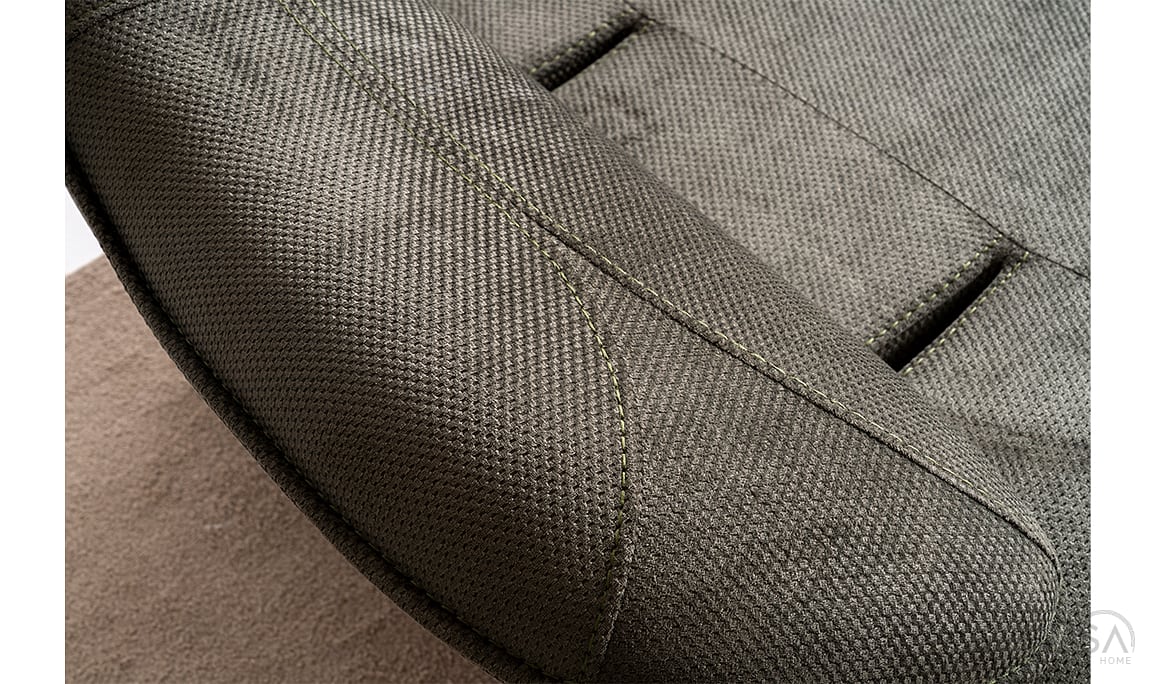 Medusa Home Mobilya - Solya Antrasit Üçlü Koltuk