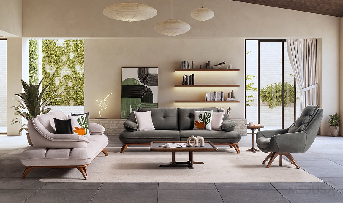 Medusa Home Mobilya - Solya Koltuk Takımı