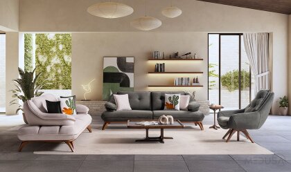 Medusa Home Mobilya - Solya Koltuk Takımı
