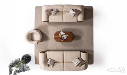 Medusa Home Mobilya - Som Koltuk Takımı