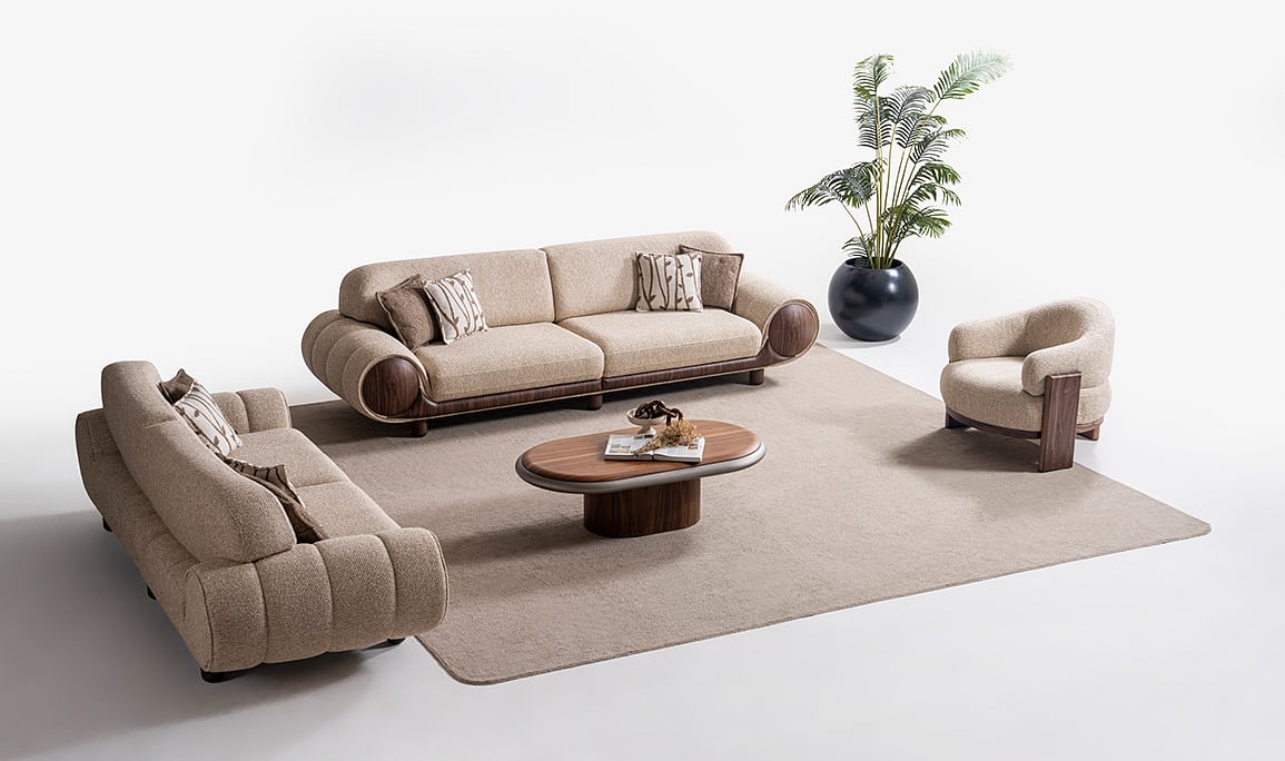 Medusa Home Mobilya - Som Koltuk Takımı Medusa Home Mobilya - Som Koltuk Takımı