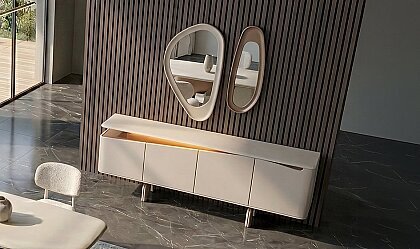 Medusa Home Mobilya - Sora Luxury Krem Yemek Odası