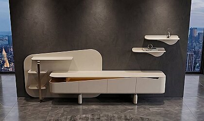 Medusa Home Mobilya - Sora Luxury Krem Yemek Odası
