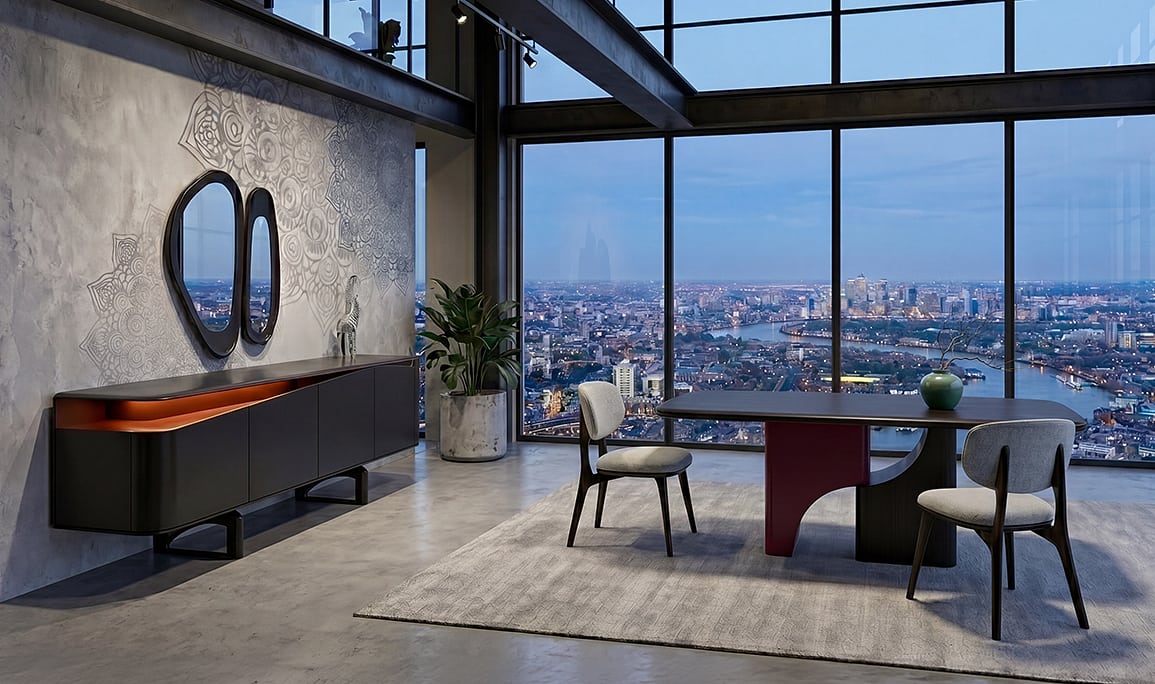 Medusa Home Mobilya - Sora Luxury Yemek Odası