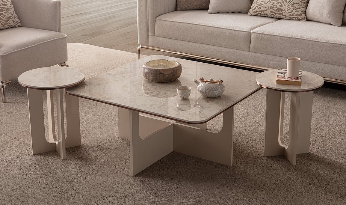 Medusa Home Mobilya - Sorella Luxury Sehpa Seti