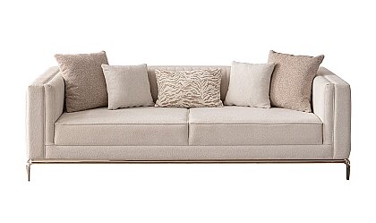 Medusa Home Mobilya - Sorella Luxury Üçlü Koltuk