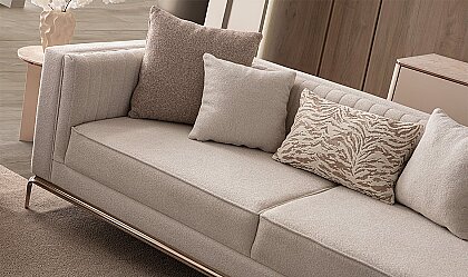 Medusa Home Mobilya - Sorella Luxury Üçlü Koltuk