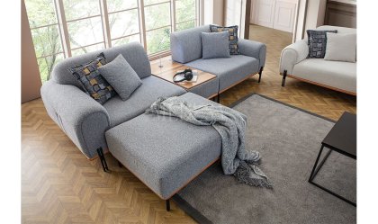 Medusa Home Mobilya - Soren Üçlü Koltuk (Sehpalı)