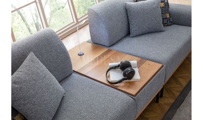 Medusa Home Mobilya - Soren Üçlü Koltuk (Sehpalı)