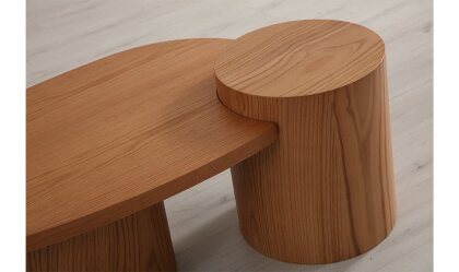 Medusa Home Mobilya - Sorf Meşe Sehpa Seti