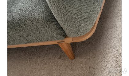 Medusa Home Mobilya - Sorya Yeşil Üçlü Koltuk