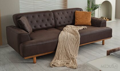 Medusa Home Mobilya - Sova Üçlü Koltuk
