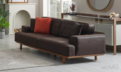 Medusa Home Mobilya - Sova Üçlü Koltuk
