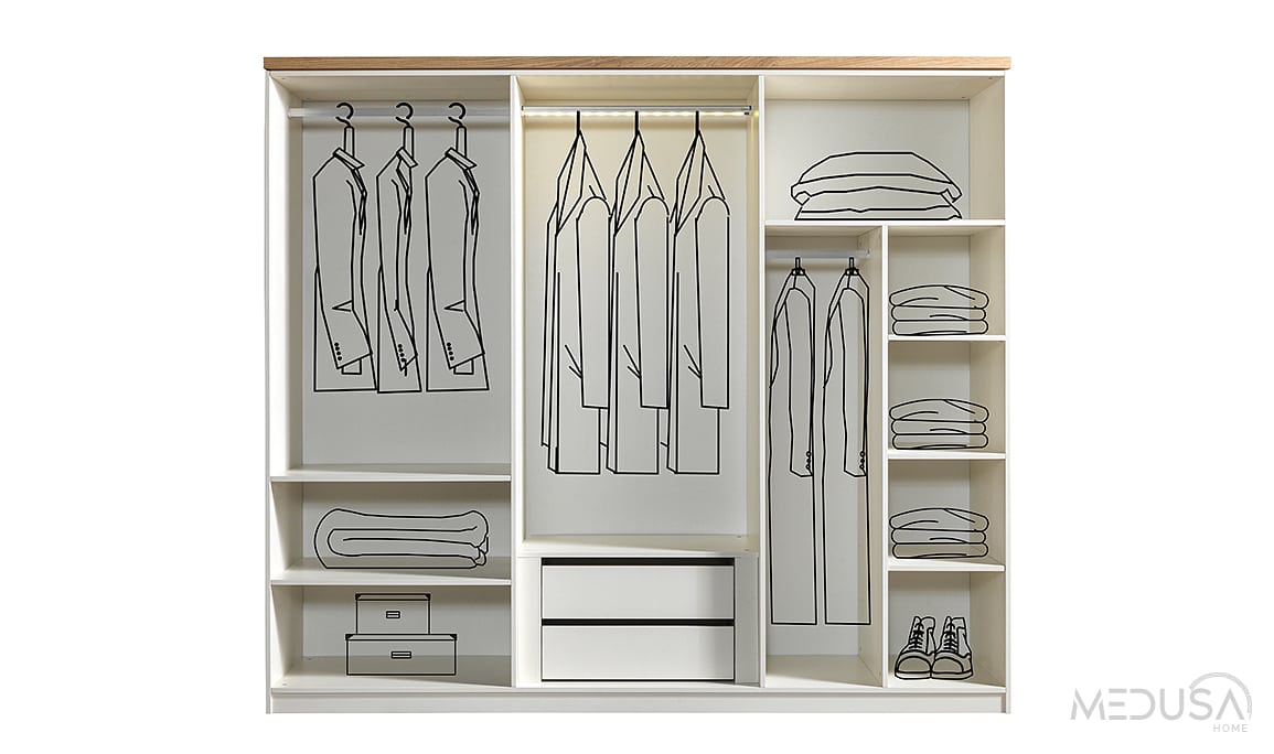 Medusa Home Mobilya - Spring Bohem Gardırop